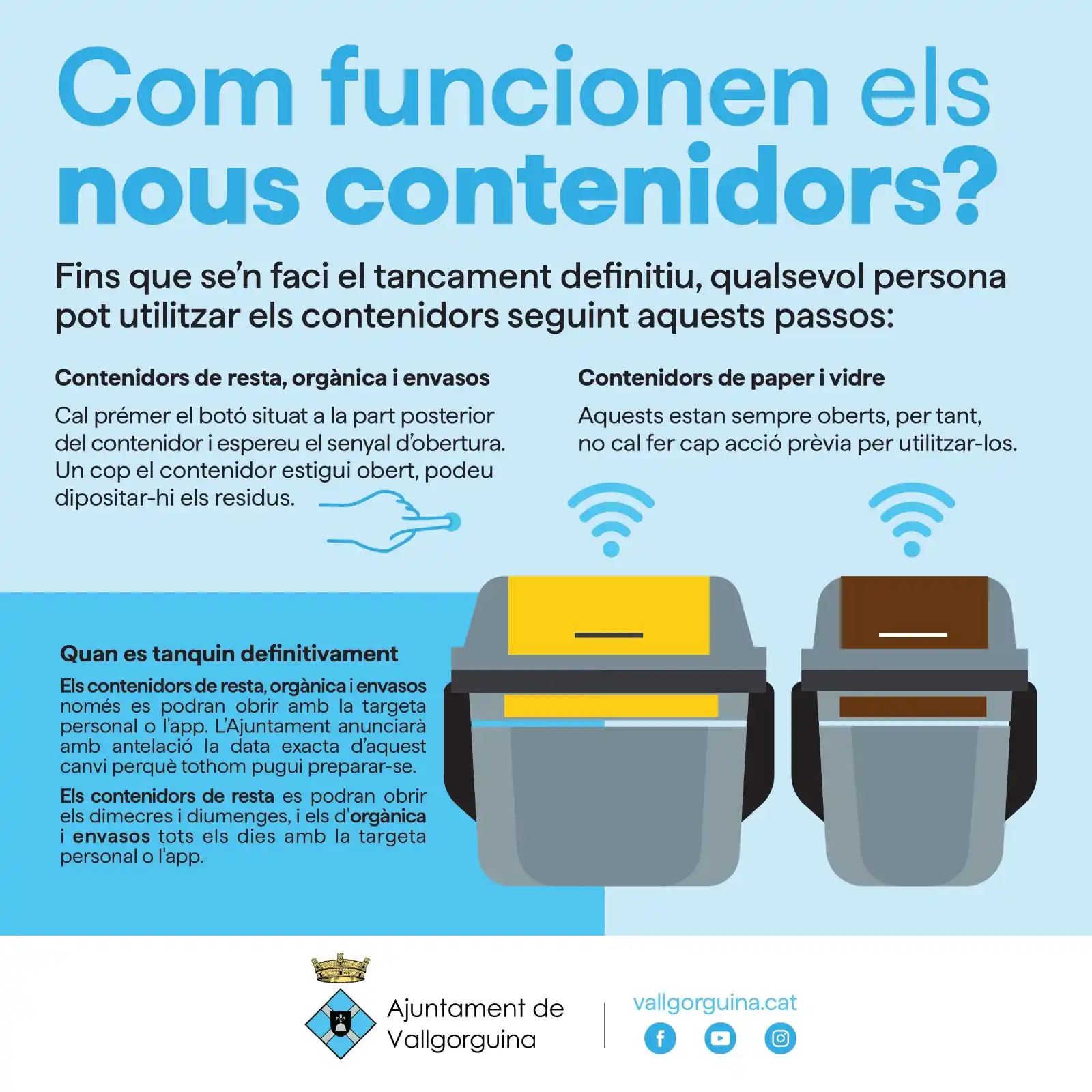 Ajuntament de Vallgorguina post