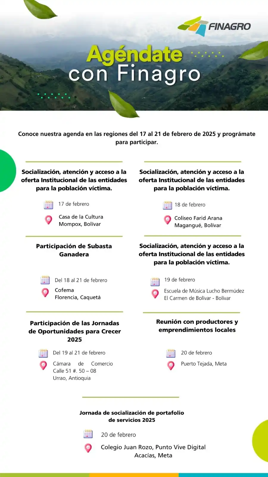 Al día con Finagro 👩🏻‍🌾👨🏾‍🌾🧑🏻‍🌾 post