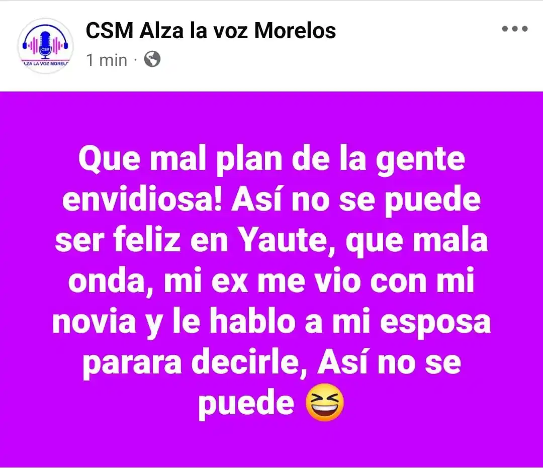 ALZA LA VOZ MORELOS post