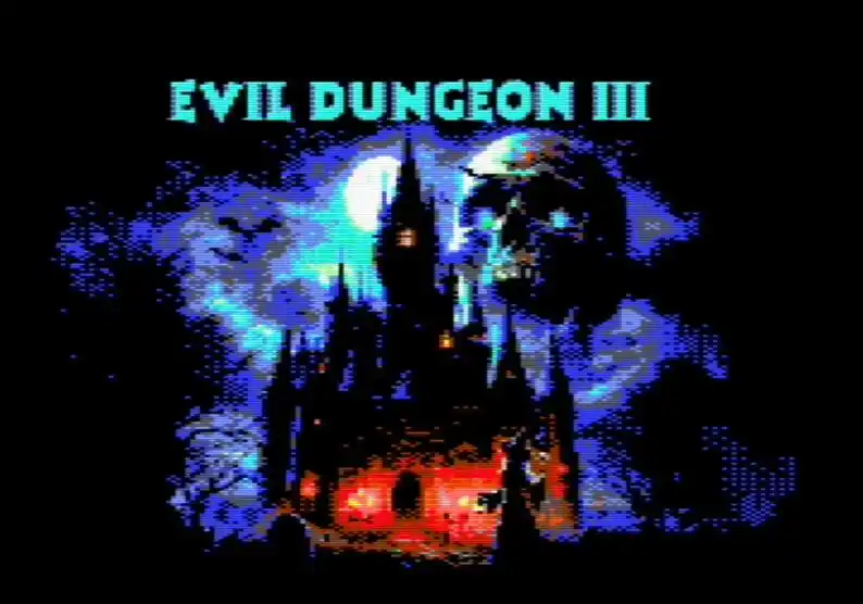 Image from Amiga Games News 🕹️: https://retroarts.itch.io/evil-dungeon-iii-c64...