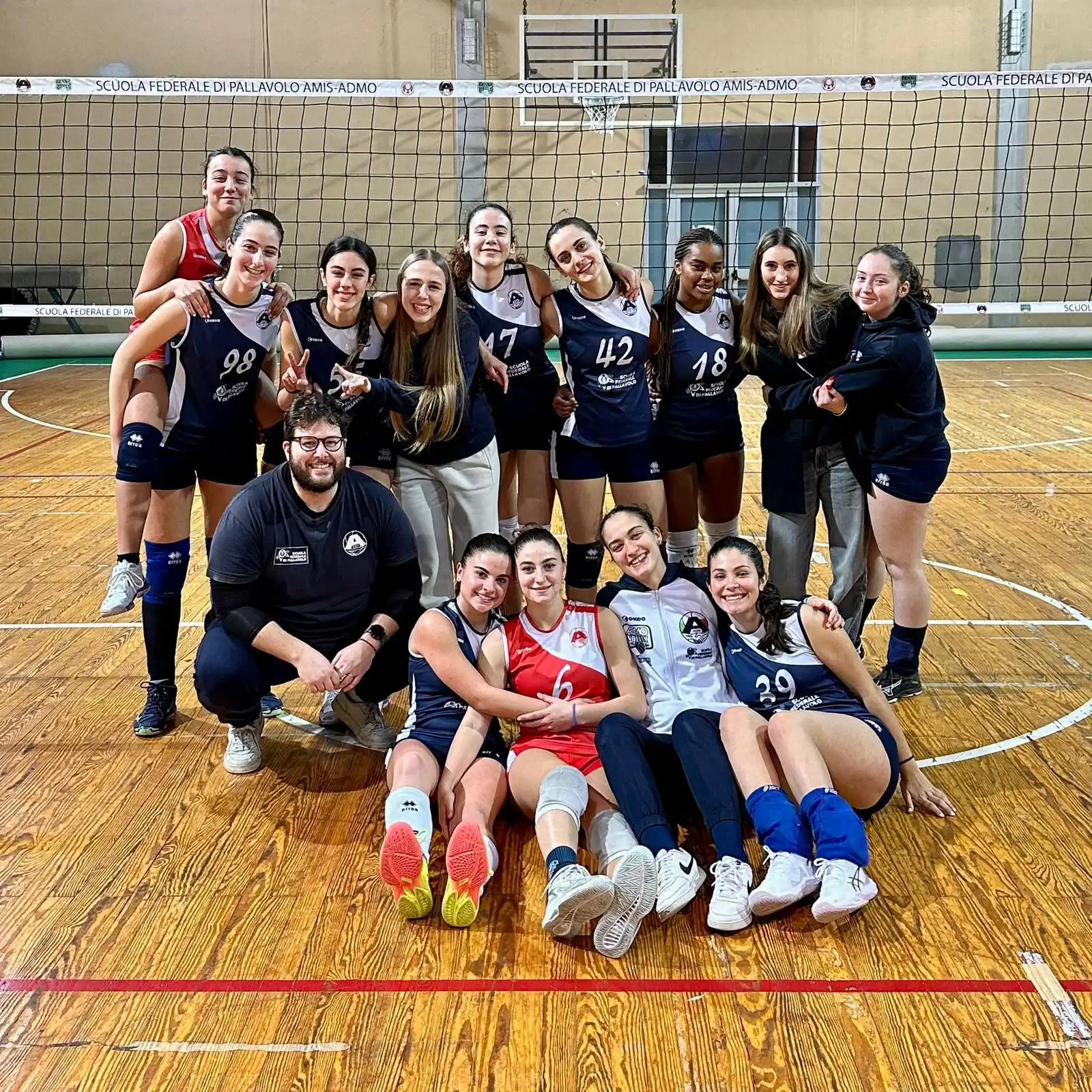 Image from Amis Admo Volley: U18F PSM Rapallo 0/3 ADMO VOLLEY (16/25 - 15/25 - 20/25) Cremisio ...