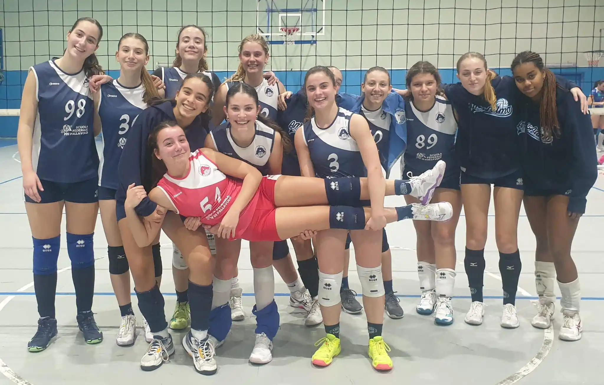 Image from Amis Admo Volley: UNDER 16 FEMMINILE CASARZA LIGURE 0 ADMO VOLLEY 3 14/25 10/25 11/2...