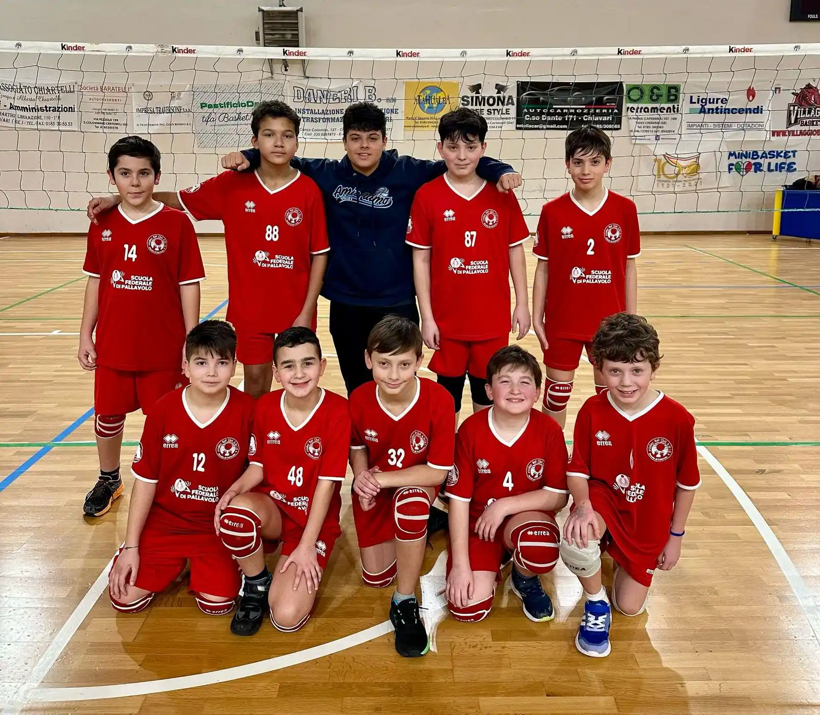 Image from Amis Admo Volley: UNDER 12 MISTO COGORNO BLU-VBC AMIS MASCHILE 0-3 (7-25; 11-25; 15-25) ...
