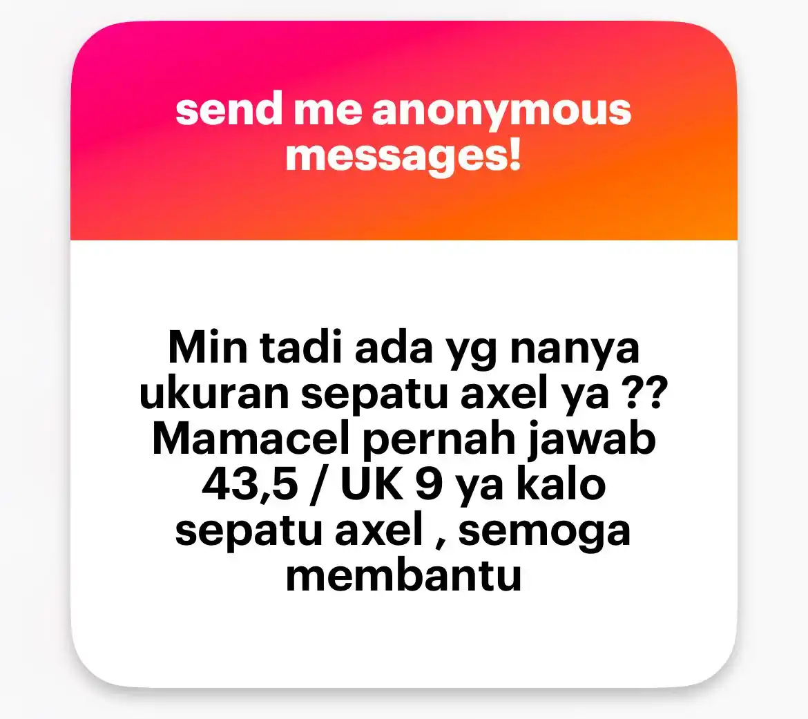anak mamacel post