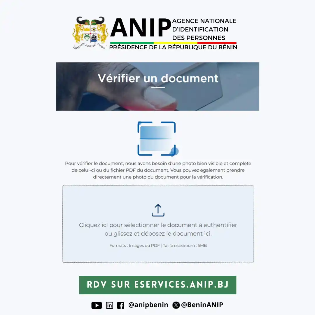 ANIP BENIN post