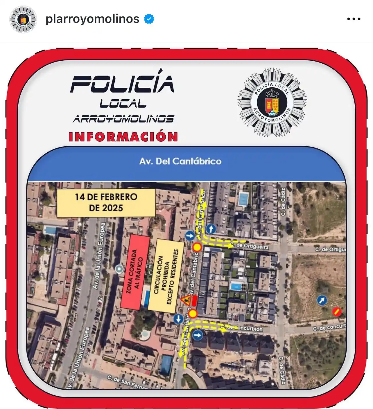ARROYOMOLINOS INFORMACIÓN  post