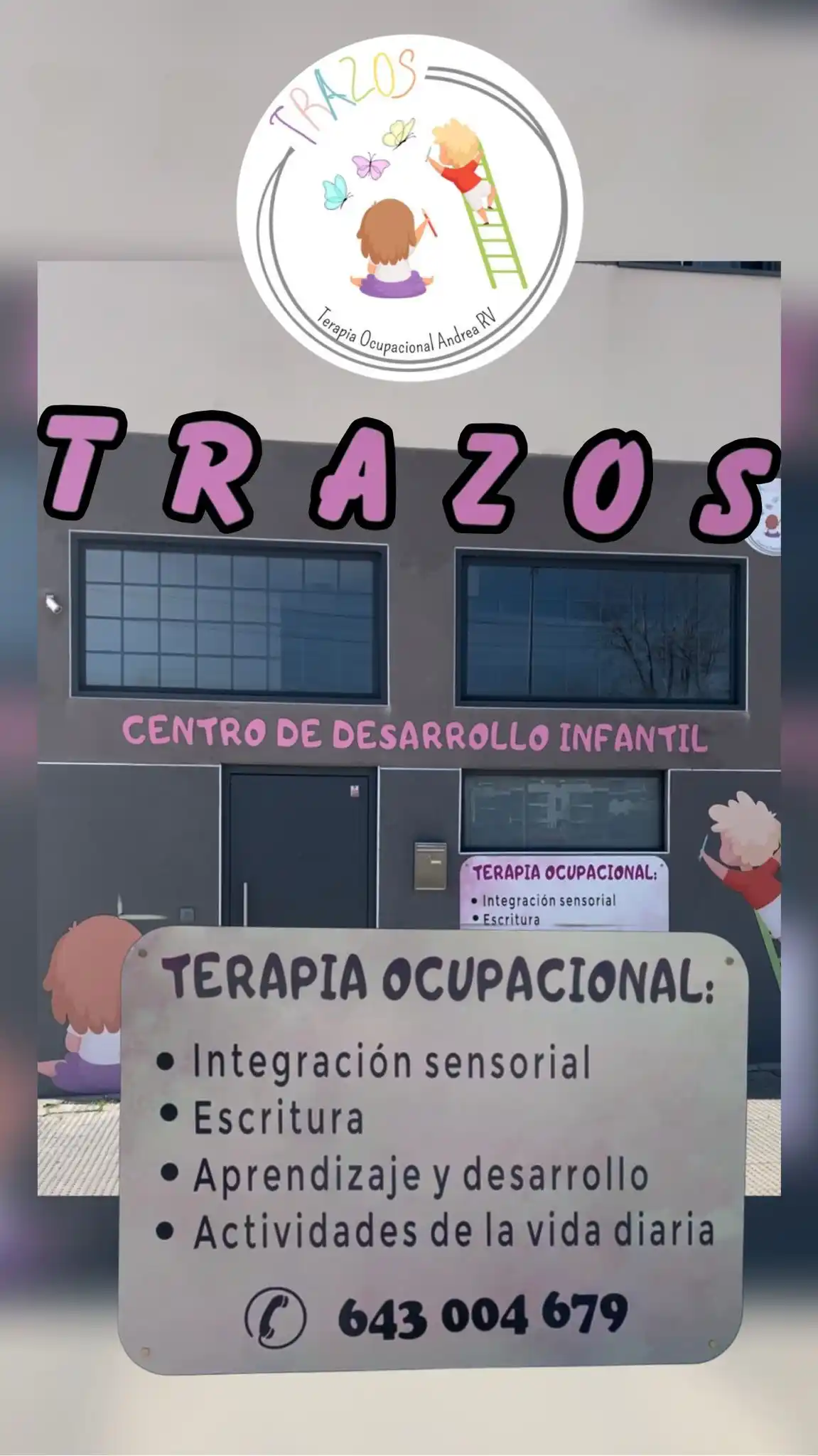 Image from ARROYOMOLINOS INFORMACIÓN : CENTRO TRAZOS - Terapia Ocupacional ✨  👦 Para niños y adolescentes de...
