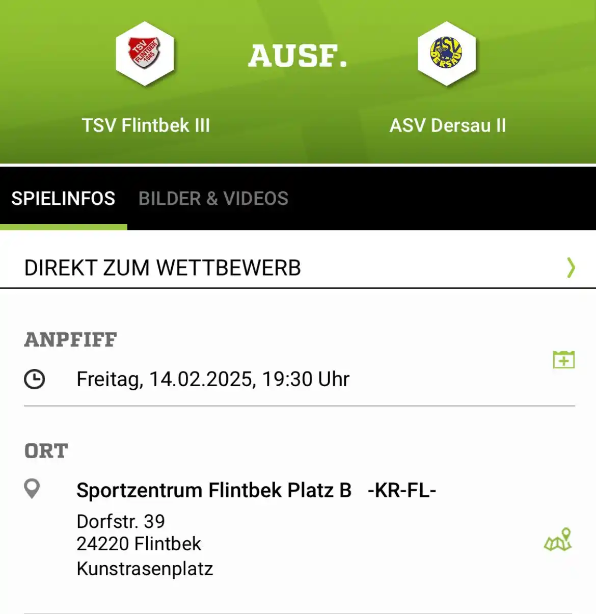 ASV Dersau post