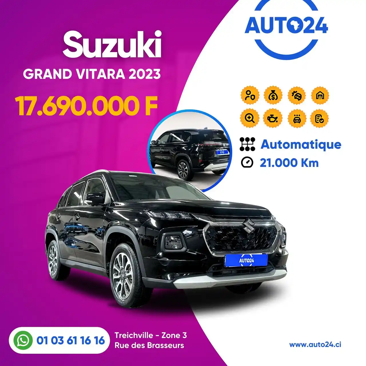 Auto24.ci 🇨🇮 post