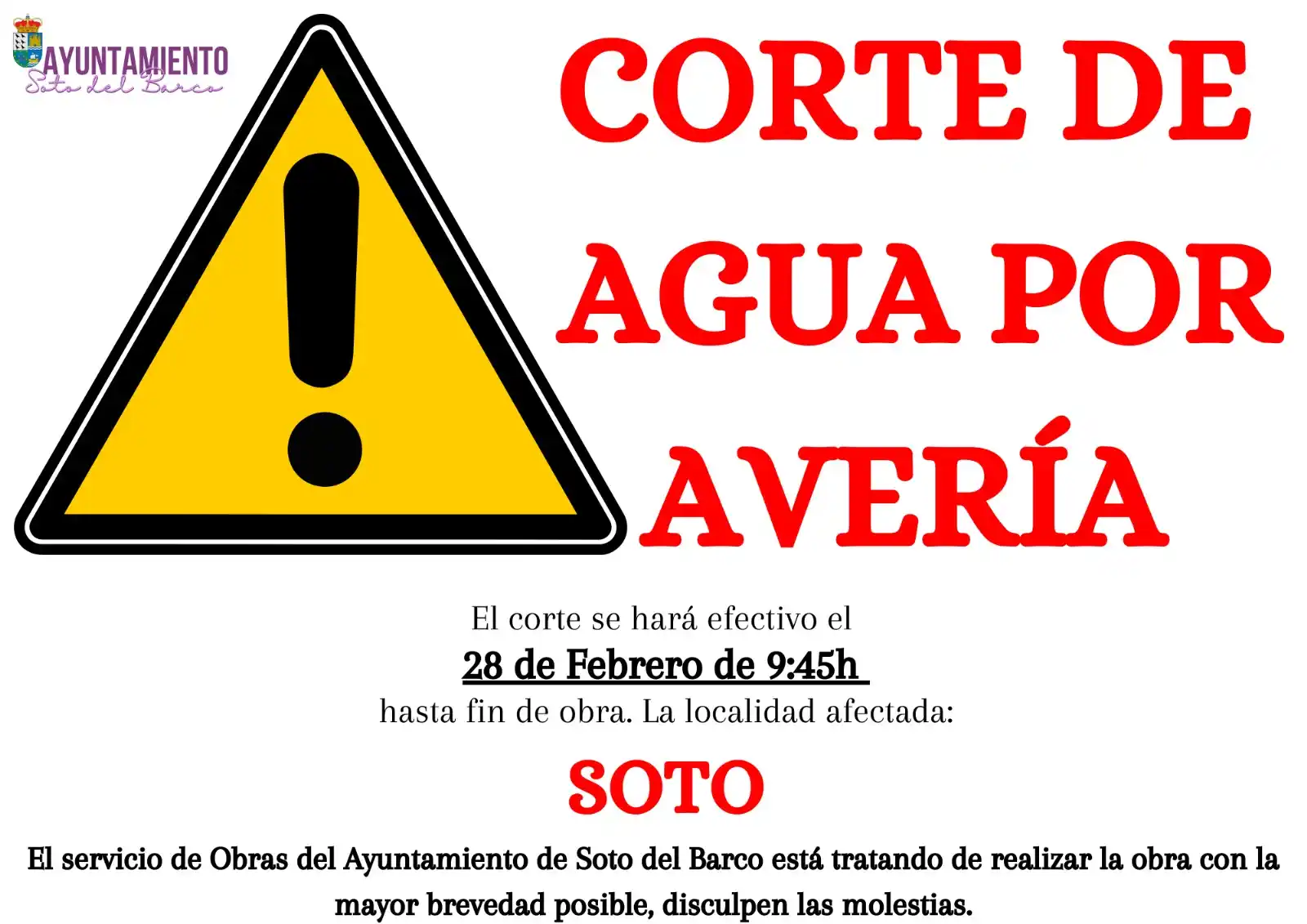Ayuntamiento De Soto Del Barco post