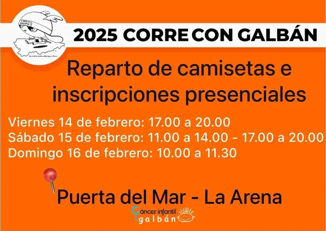 Image from Ayuntamiento De Soto Del Barco: 🧡Área de Deportes 🚶🚶♀️ ¡Únete a la Carrera Solidaria CORRE CON GA...