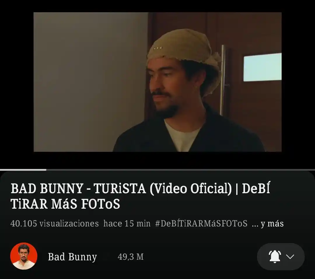 Bad Bunny News post