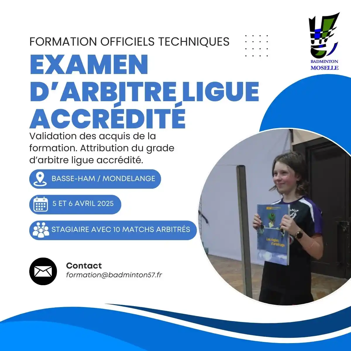 🏸 Badminton Moselle 🏸 post