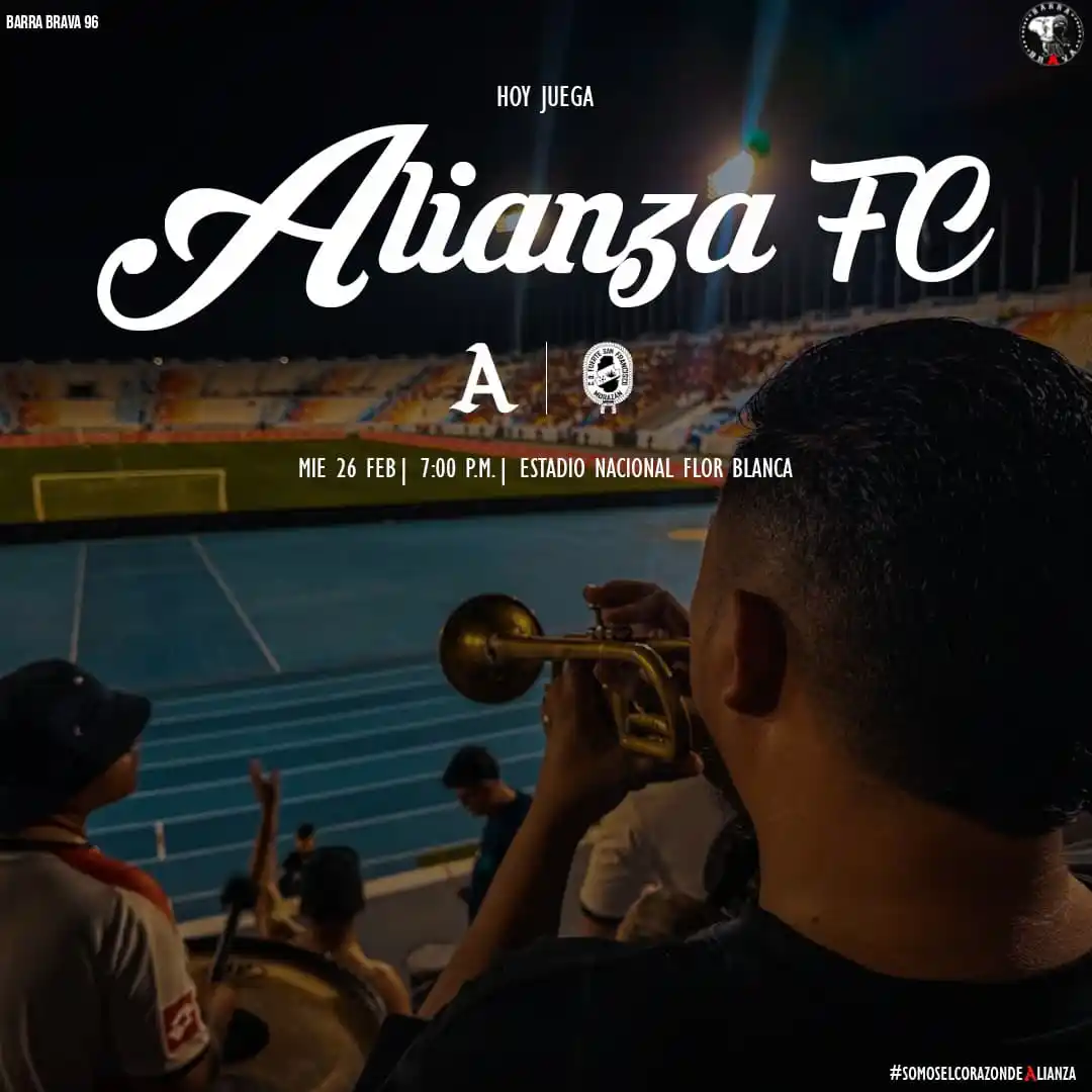 Image from BARRA BRAVA AFC: ¡HOY JUEGA ALIANZA F.C.! 🖤🤍 <a class="text-blue-500 hover:underline...