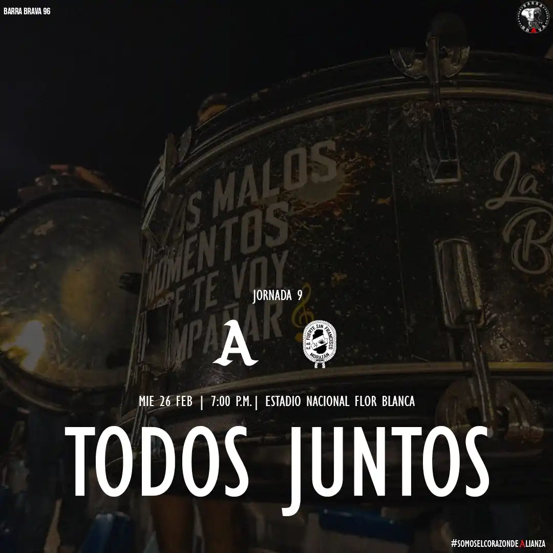 Image from BARRA BRAVA AFC: ¡TODOS JUNTOS!  <a class="text-blue-500 hover:underline cursor-pointer...