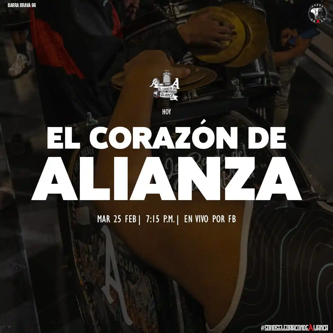 Image from BARRA BRAVA AFC: ¡EL CORAZÓN DE ALIANZA! Hoy en vivo, el podcast para los Aliancistas...