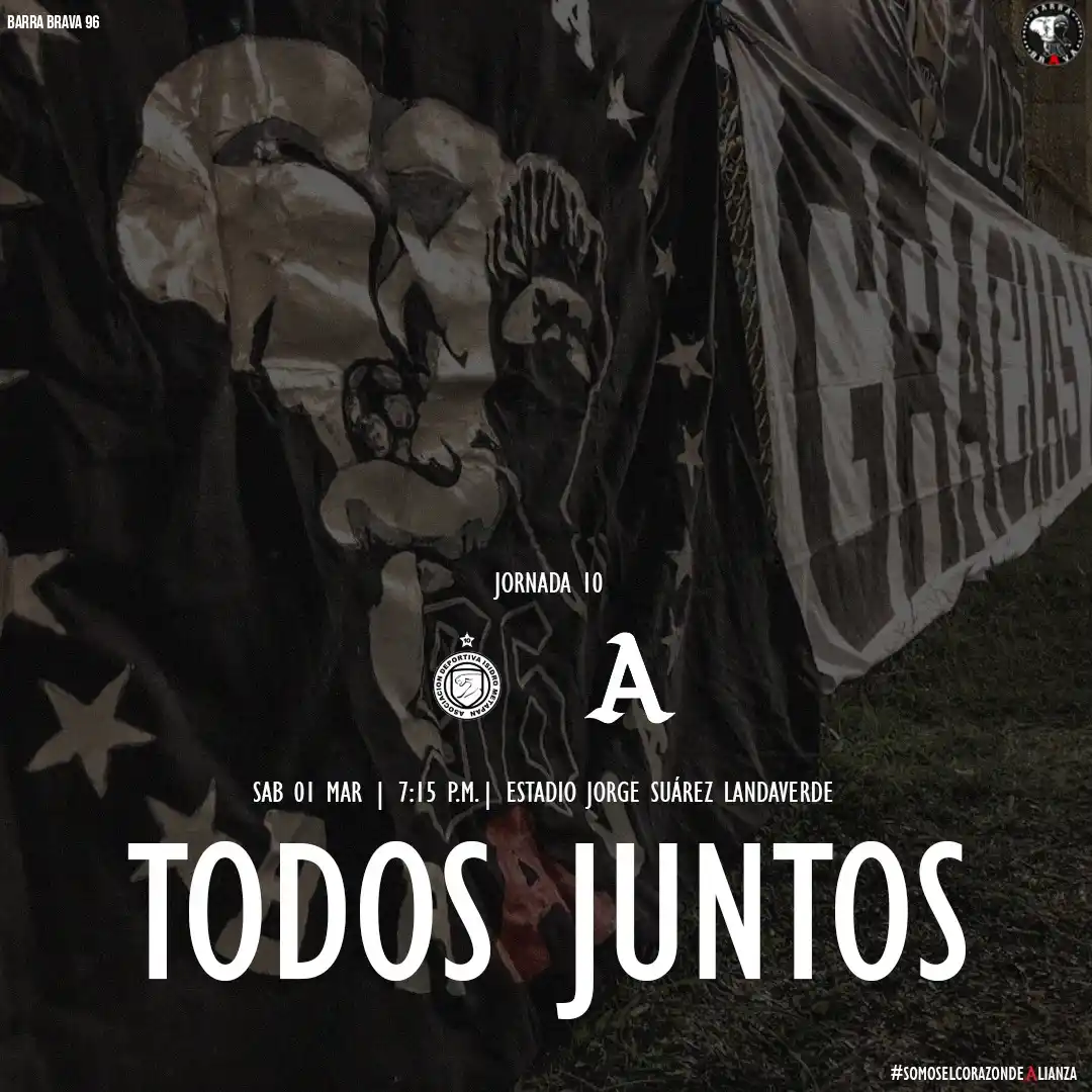 Image from BARRA BRAVA AFC: ¡TODOS JUNTOS! <a class="text-blue-500 hover:underline cursor-pointer...
