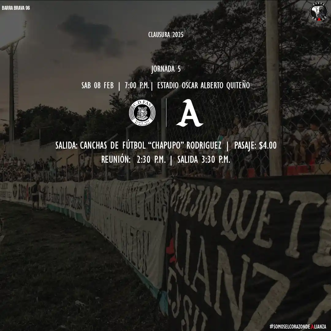 BARRA BRAVA AFC post
