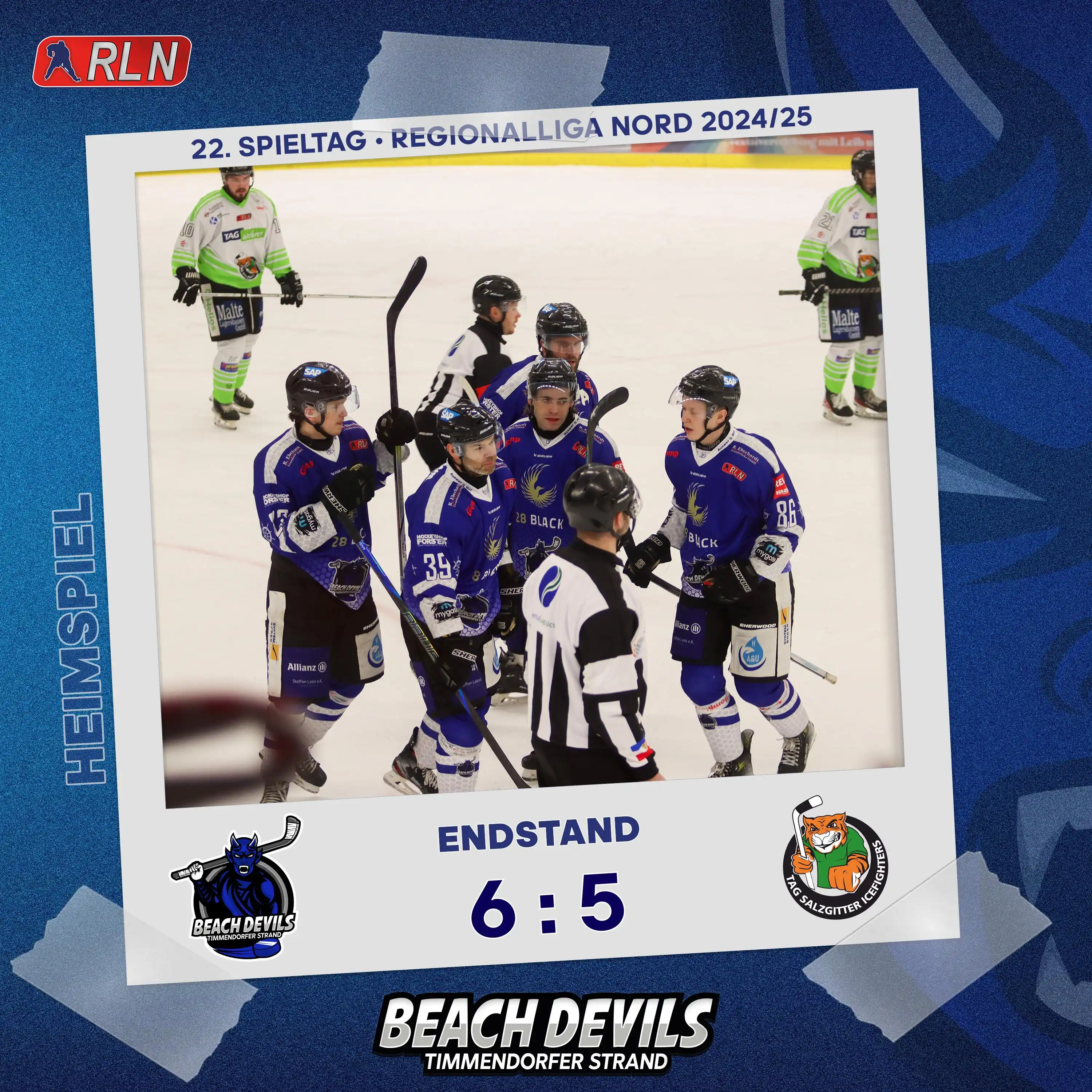 Beach Devils - Eishockey Timmendorfer Strand post