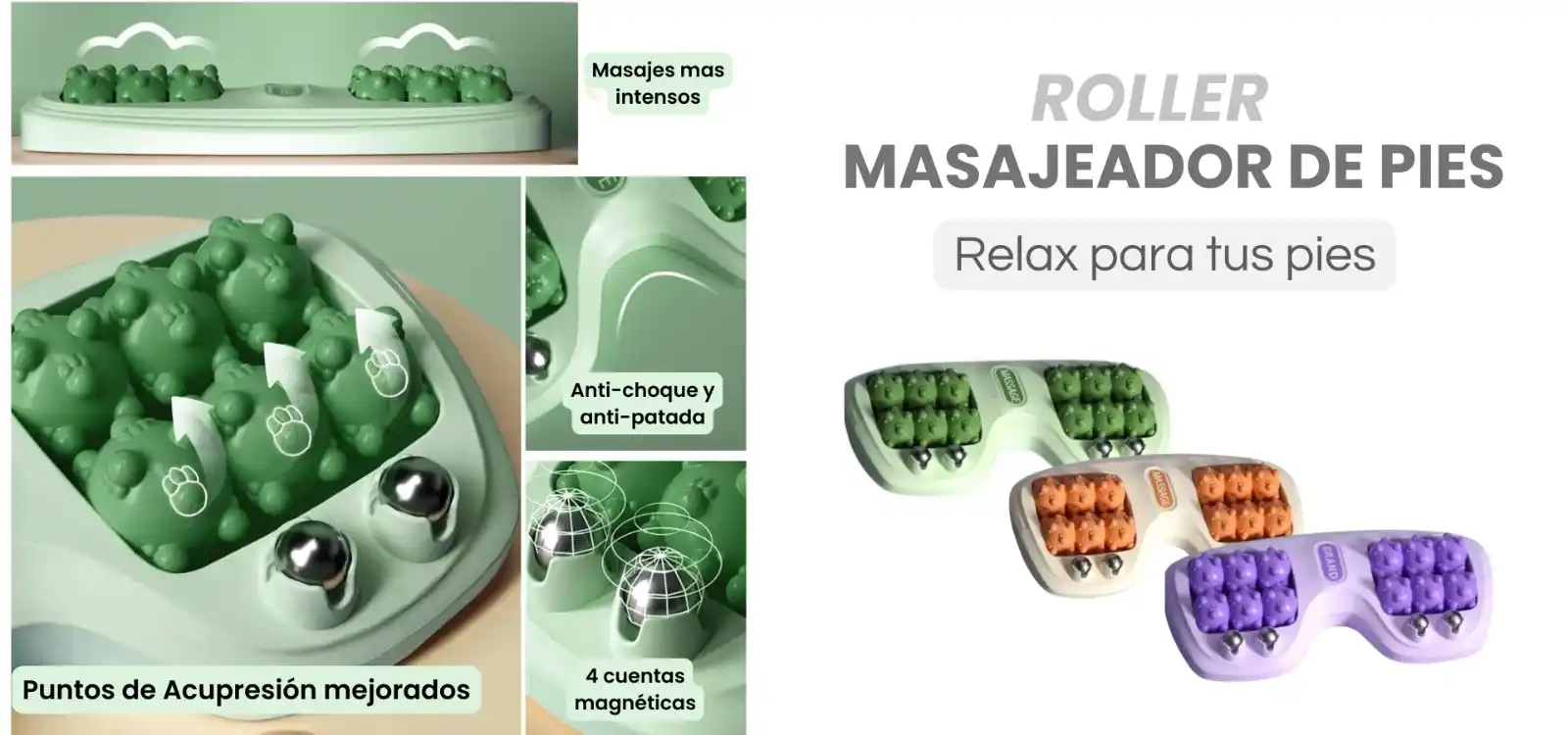 Image from Beltronic Beauty Tools: ✨ *¡Reingresó nuestro Rodillo de Masaje para Pies!*✨🦶💆♂️https://www...