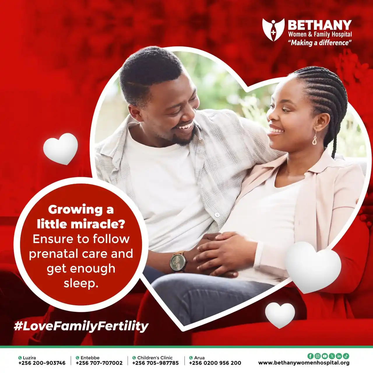 Image from Bethany Women & Family Hospital: 🤰💙Your health is the foundation of your baby’s well-being. <a clas...