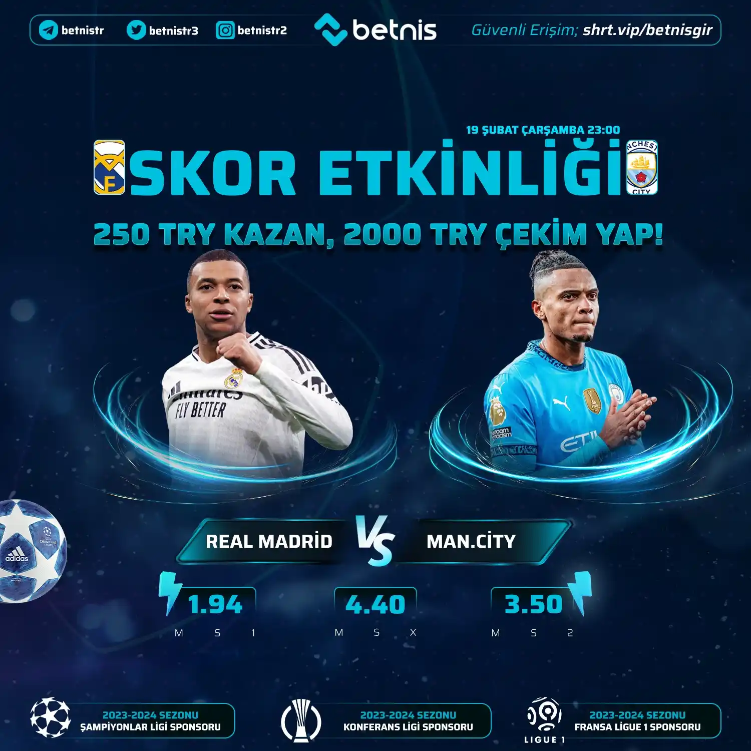 Image from BETNİS: *🔔GÜNÜN MAÇINA ÖZEL FREEBET ETKİNLİĞİ!*  ⚽️<a class="text-blue-500 ho...