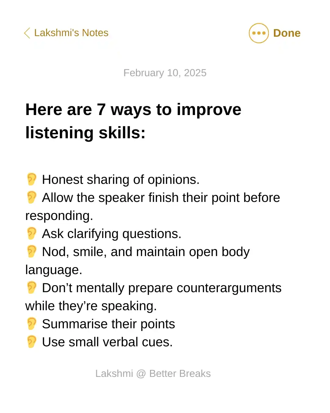 Better Mindset post