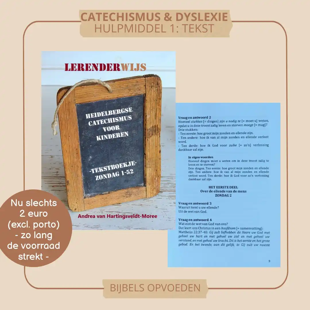 BijbelsOpvoeden post