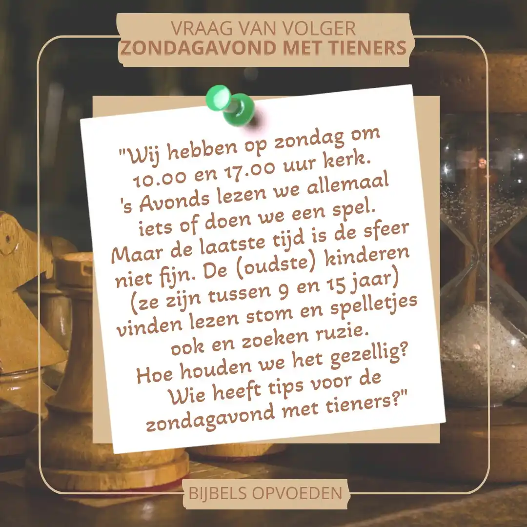 BijbelsOpvoeden post