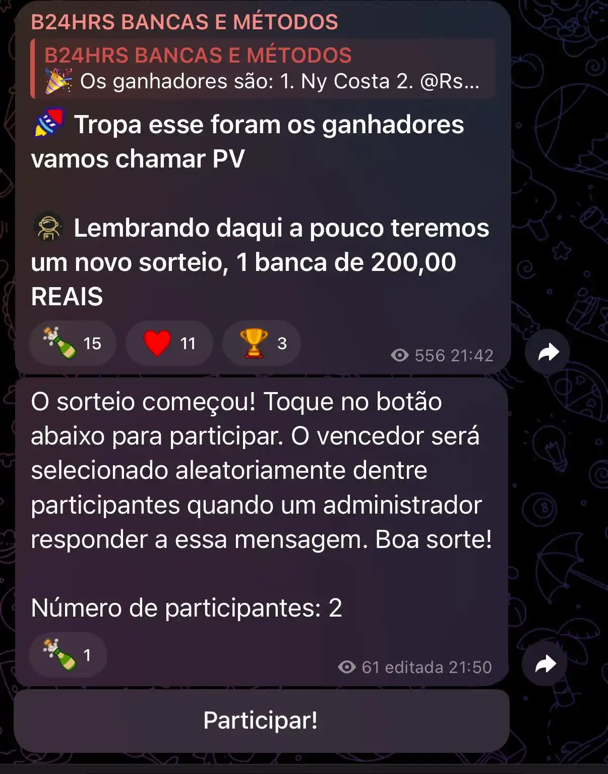 BÔNUS 24 HRS 🎁 post