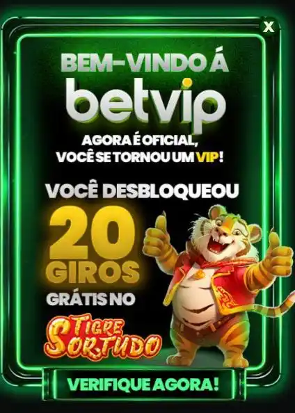 Image from BÔNUS 24 HRS 🎁: 🎁 20 - RODADAS GRÁTIS - (BETVIP) https://betvip.com?ref=200b56e53ca3...