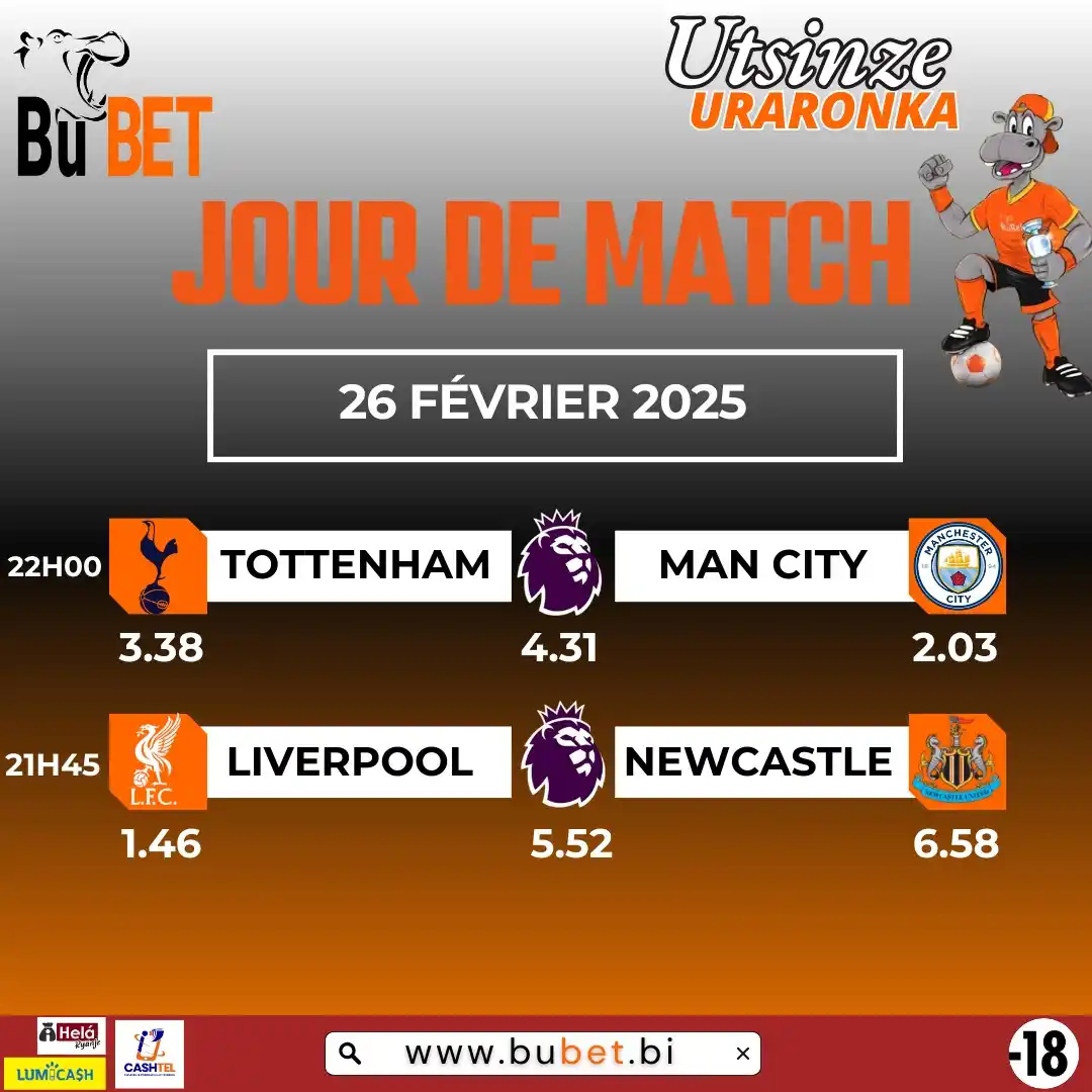 Image from BUBET OFFICIEL [TU GAGNES TU TOUCHES]: ✨Bakunzi b'umupira ⚽⚽⚽, turizeye ko mwibuka isango ryuno munsi muri Co...