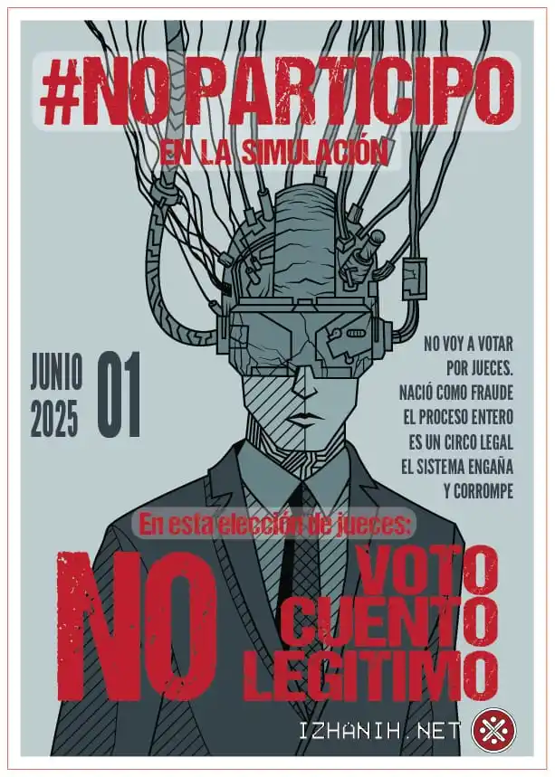 Image from Canal Izhanih: La elección de jueces, al igual que el juicio a expresidentes, la rati...