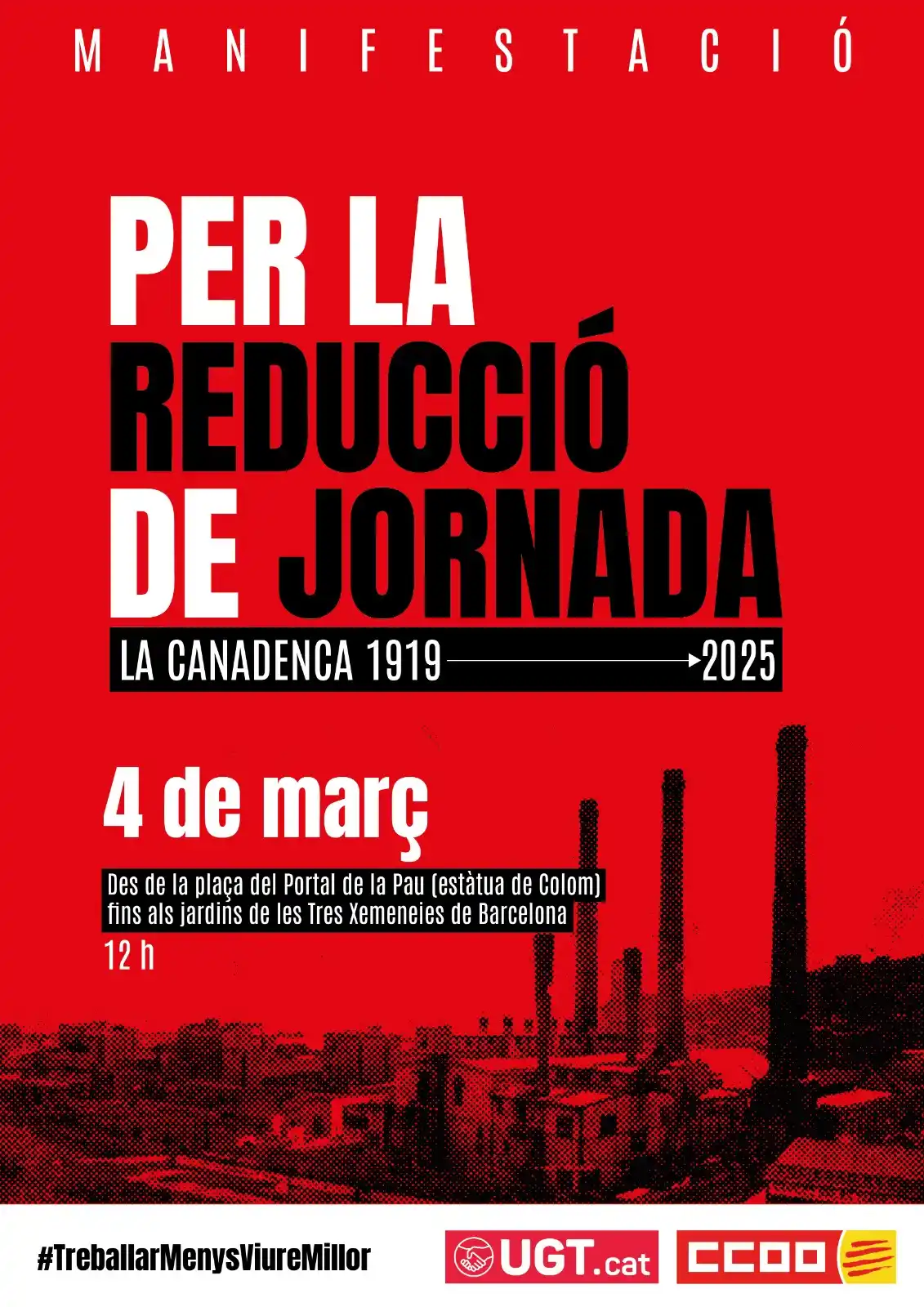 CCOO de Catalunya post