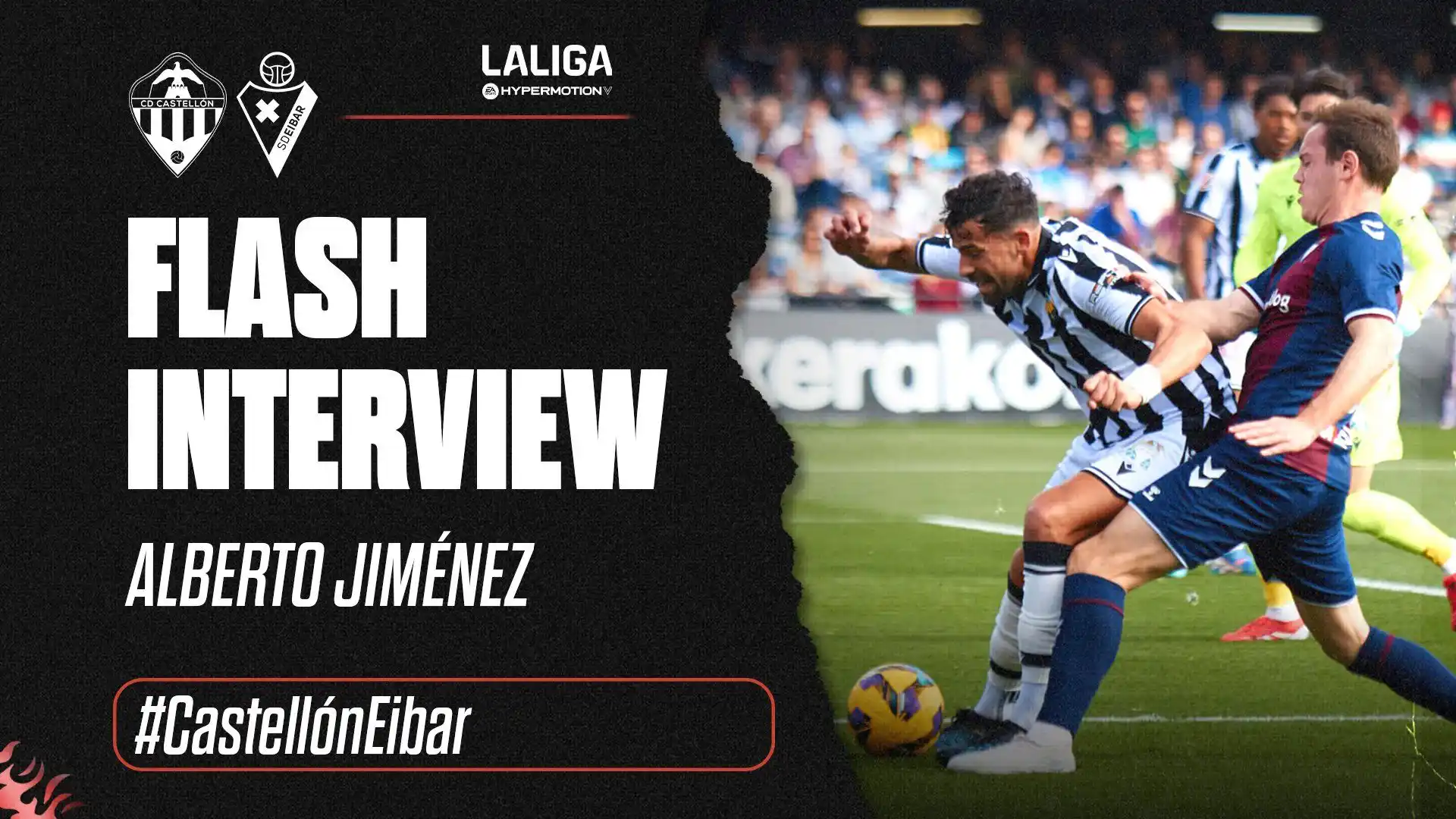 Image from CD Castellón: ⚡️🎙️ Flash Alberto Jiménez, jugador del CD Castellón   🗣️ "Era neces...