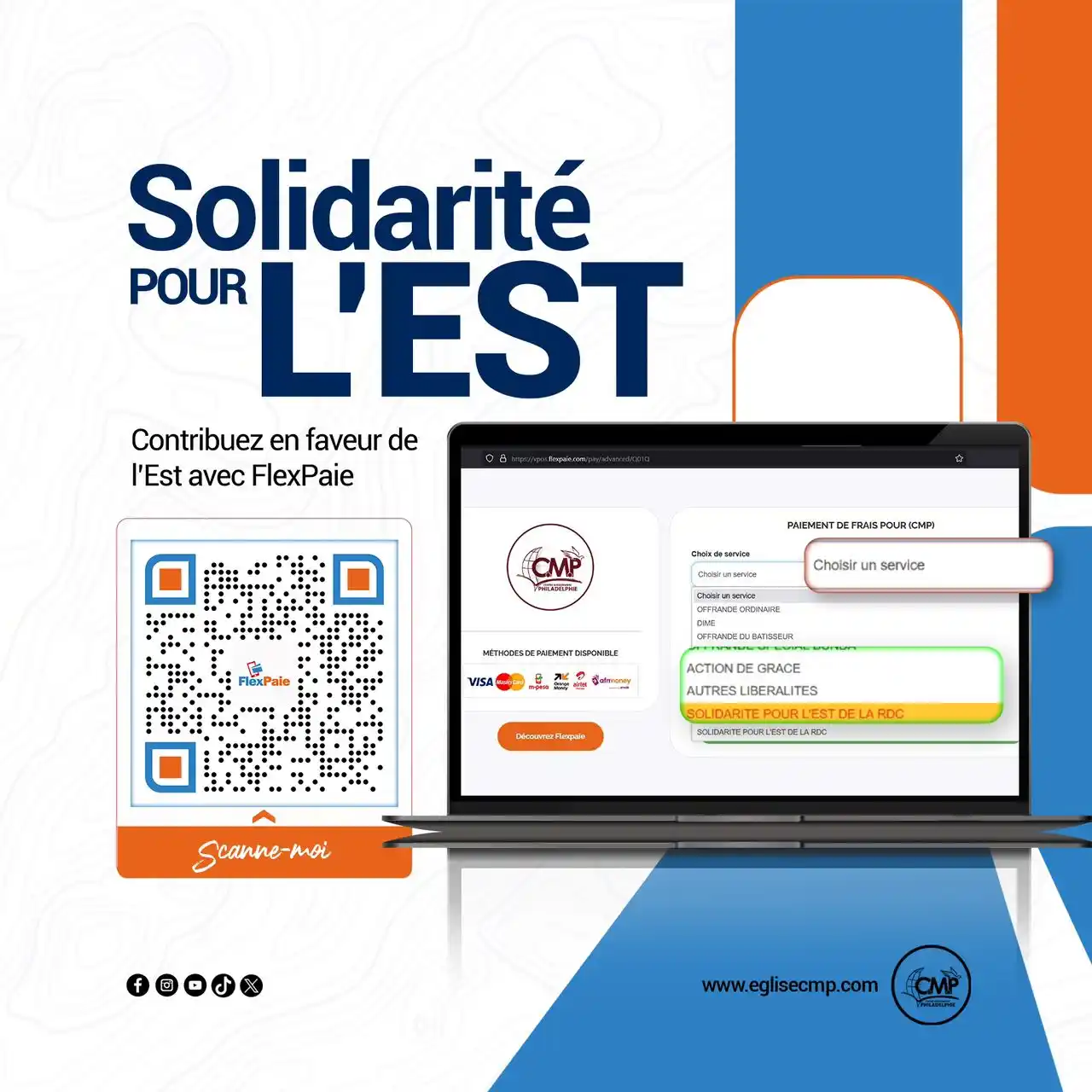 Image from Centre Missionnaire Philadelphie: 𝙅𝙤𝙪𝙧 4  Chers frères et sœurs, La crise qui frappe notre nation ap...