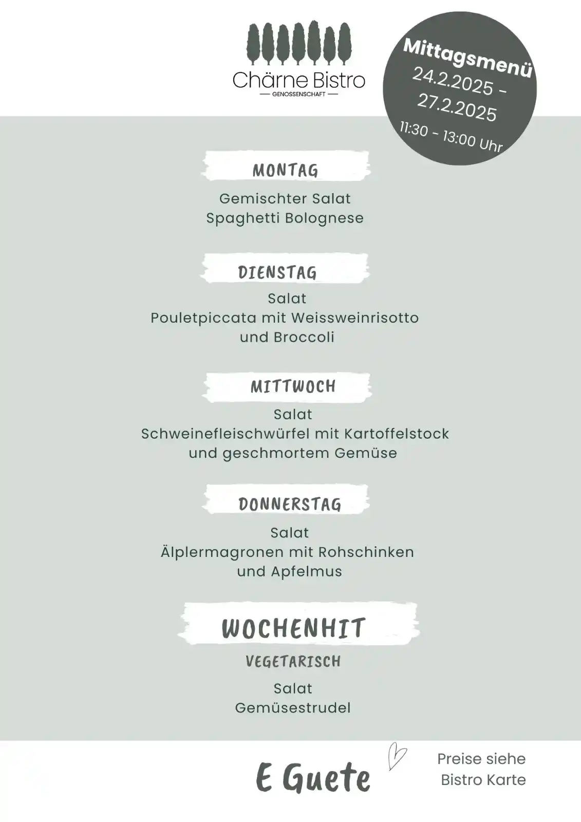 Chärne Bistro Winznau post