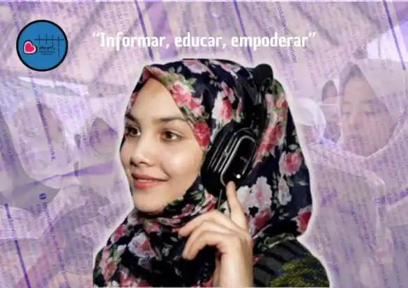 Image from Cimacnoticias: Radio Begum, la única emisora educativa para mujeres en Afganistán, re...