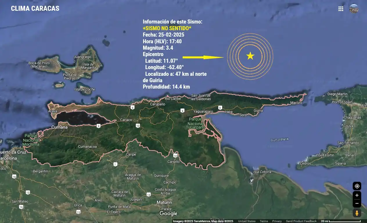 Image from Clima Caracas: <a class="text-blue-500 hover:underline cursor-pointer" href="/hashtag...