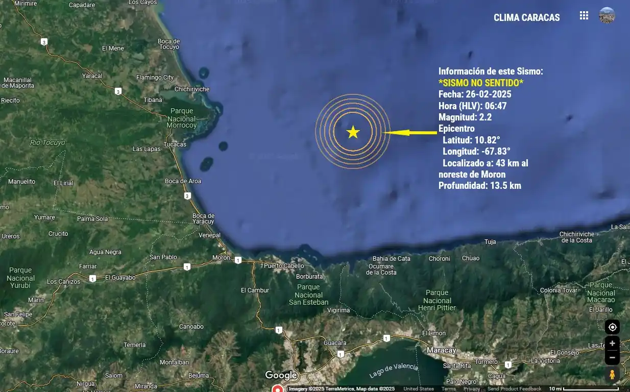 Image from Clima Caracas: <a class="text-blue-500 hover:underline cursor-pointer" href="/hashtag...