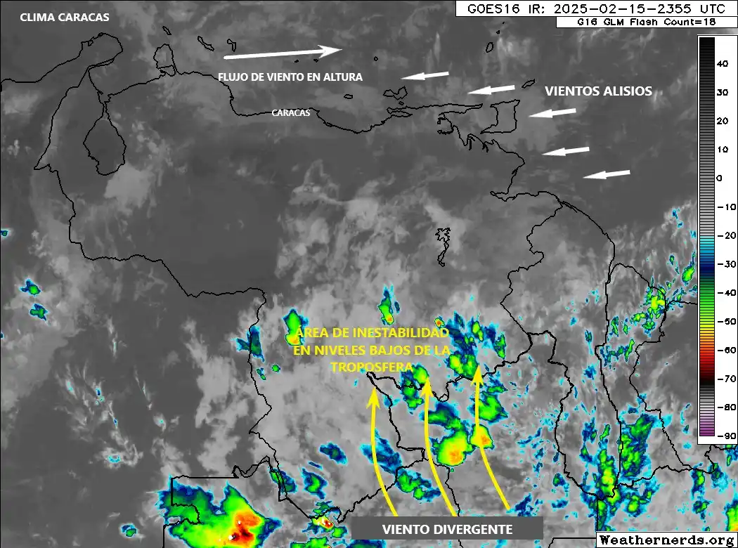 Image from Clima Caracas: <a class="text-blue-500 hover:underline cursor-pointer" href="/hashtag...