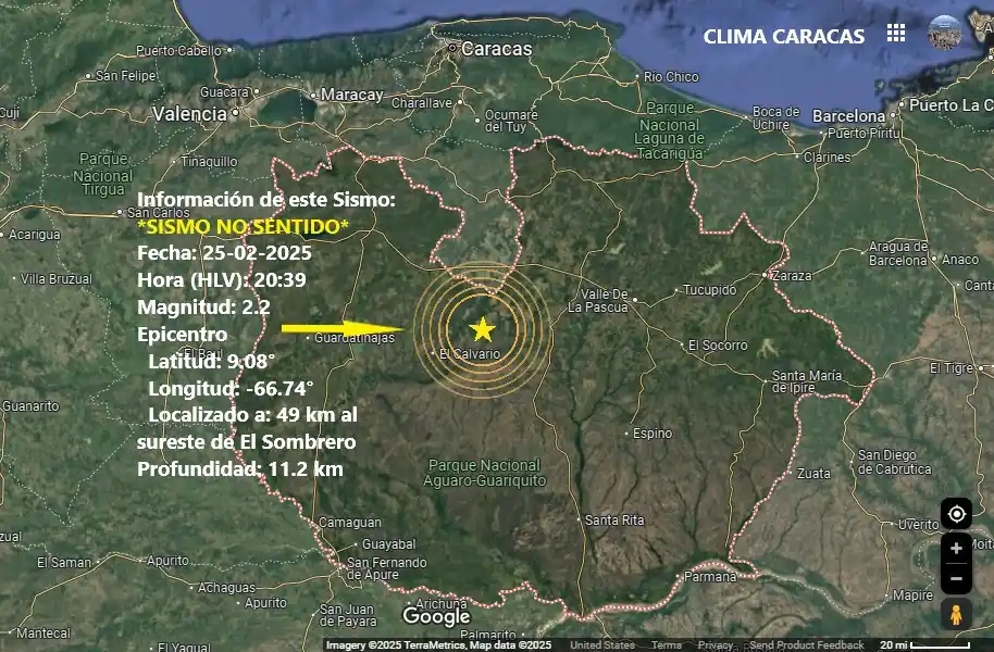 Image from Clima Caracas: <a class="text-blue-500 hover:underline cursor-pointer" href="/hashtag...