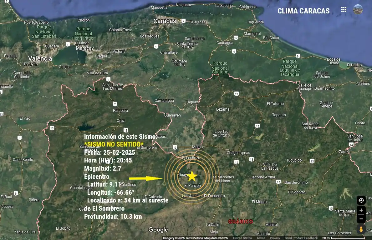 Image from Clima Caracas: <a class="text-blue-500 hover:underline cursor-pointer" href="/hashtag...