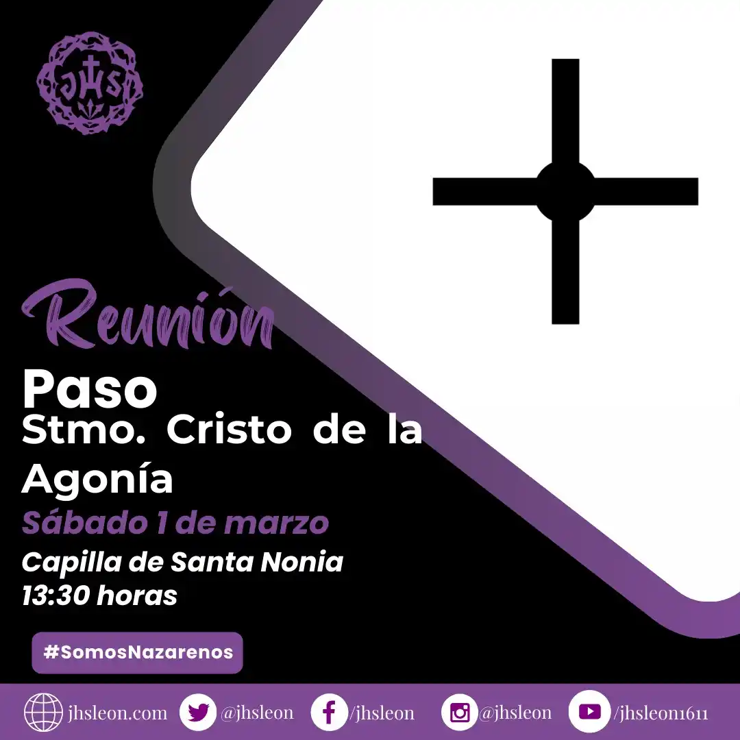 Cofradía del Dulce Nombre de Jesús Nazareno post