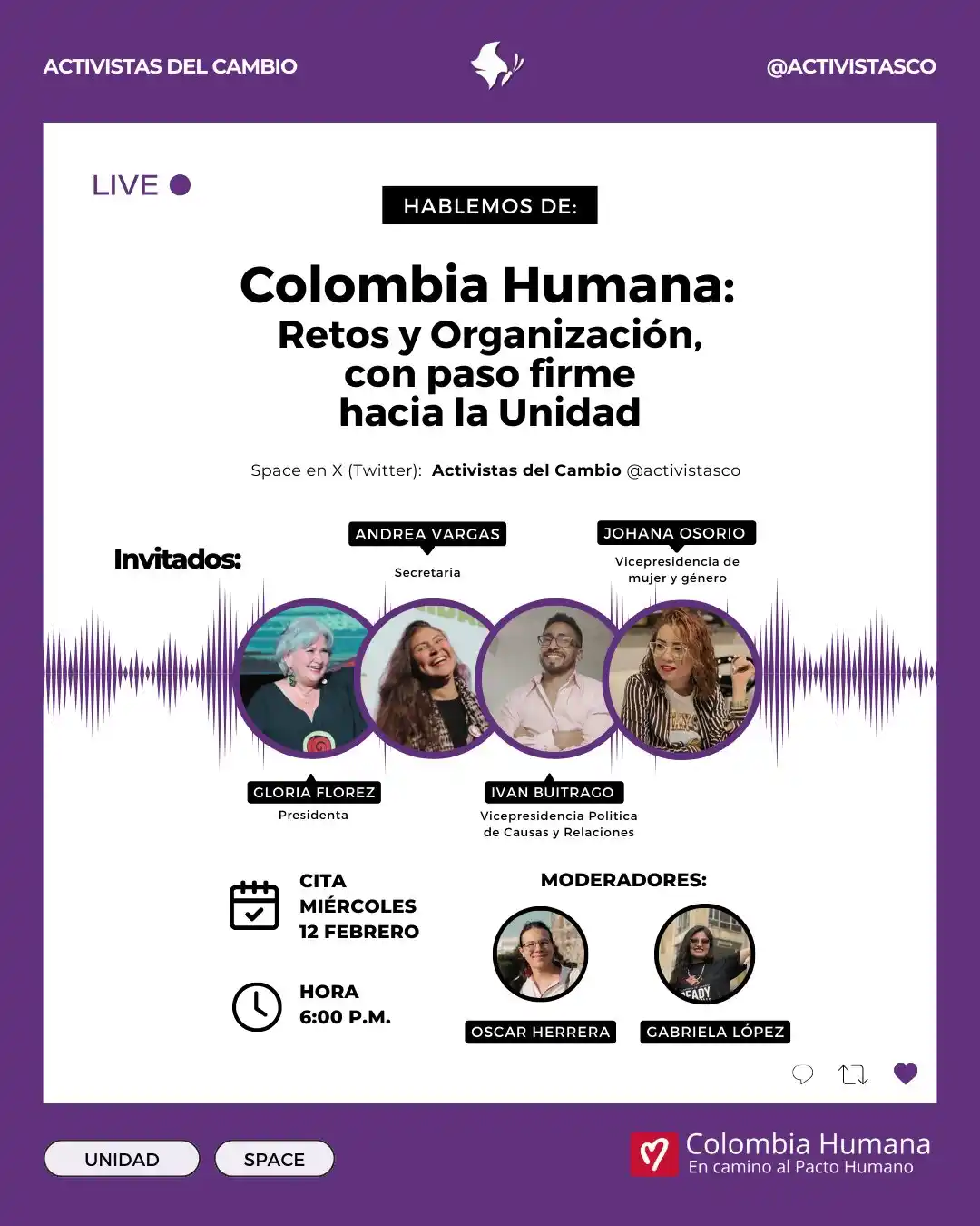 Colombia Humana post