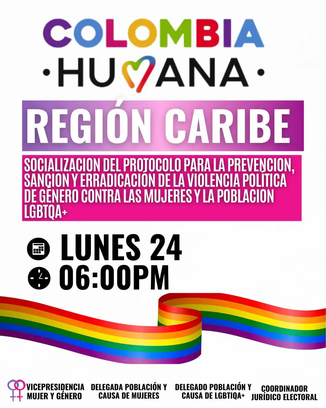 Image from Colombia Humana: ES HOY 00 📢 ¡Convocatoria a toda la militancia de Colombia Humana de...