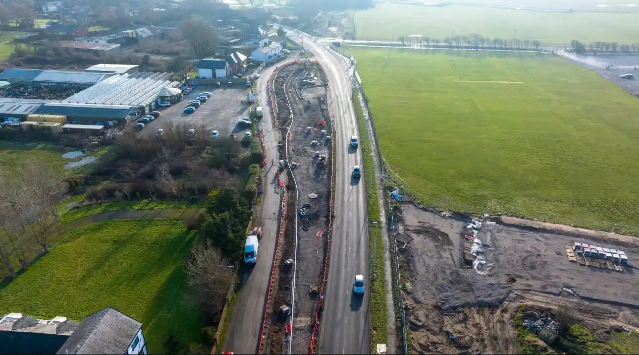 Common Edge Road Upgrade post