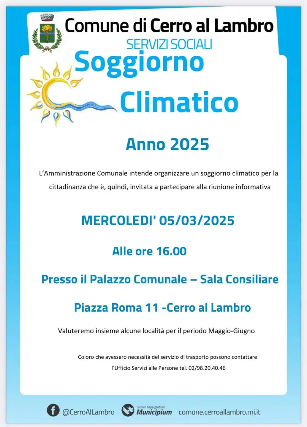 Comune di Cerro al Lambro post