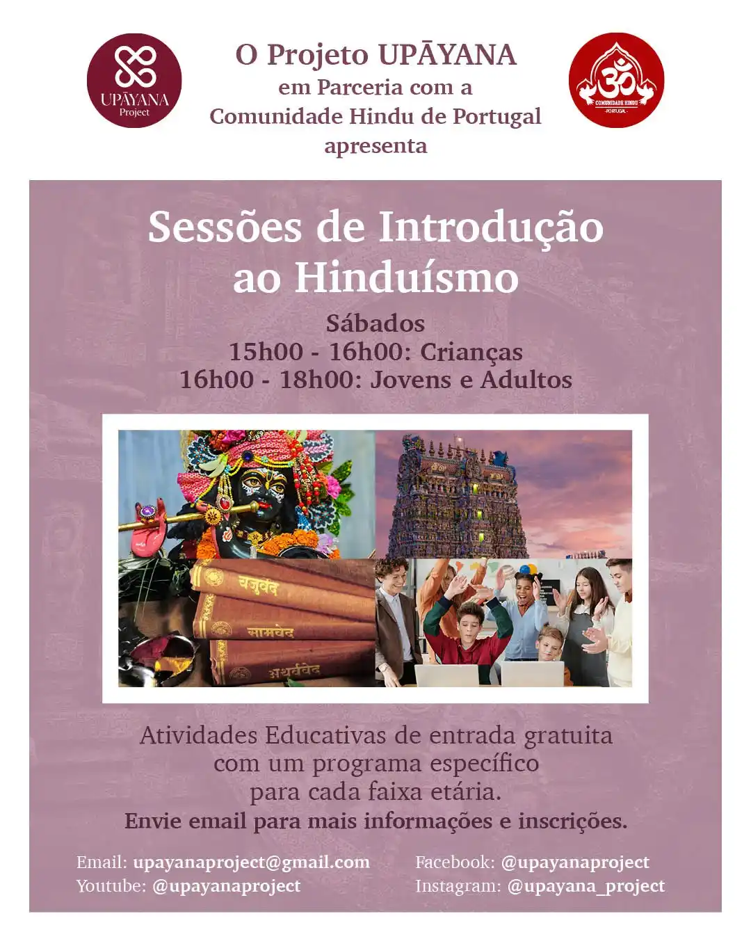 Comunidade Hindu de Portugal post