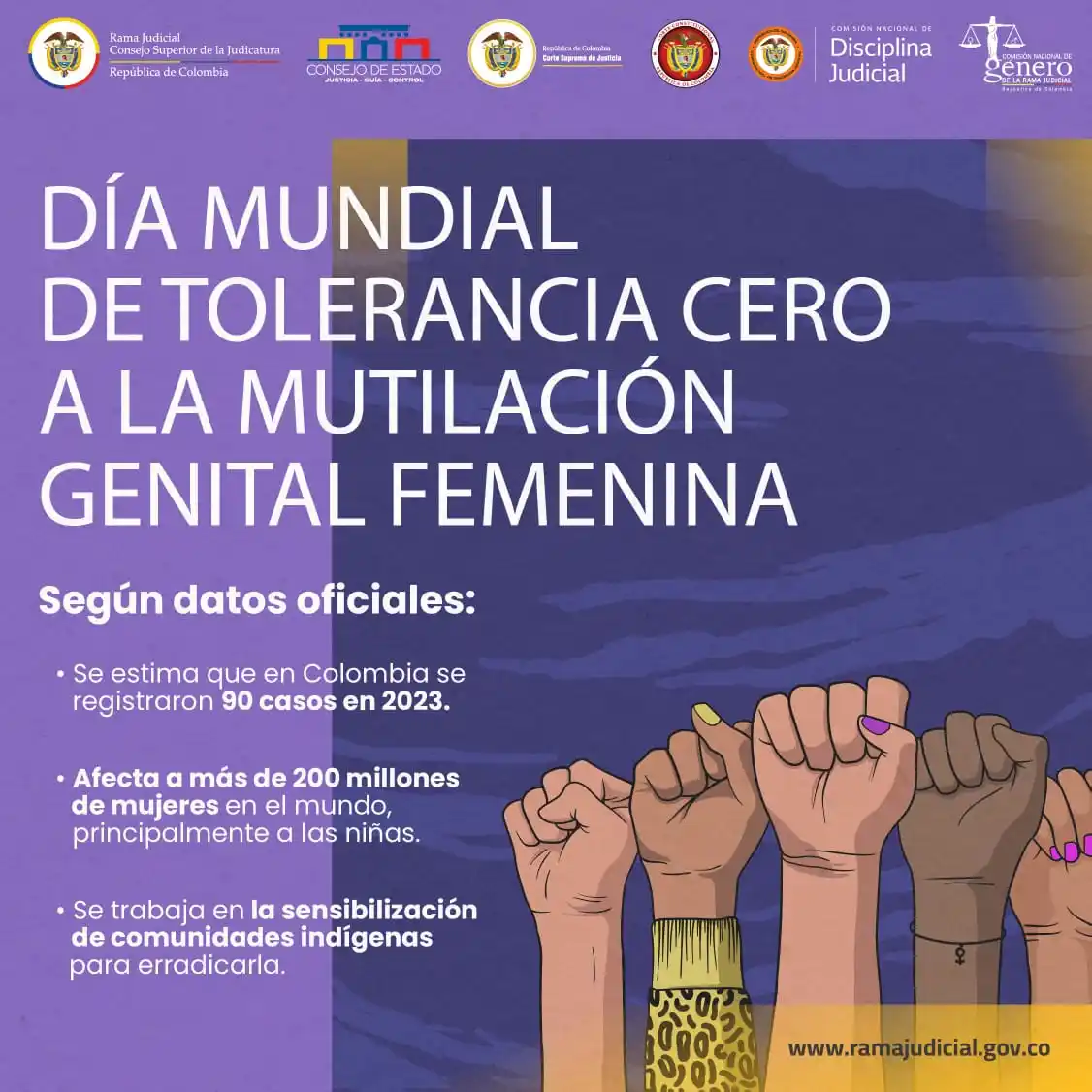 Image from Consejo Superior de la Judicatura: *¡Buenos días!*👥 La Comisión Nacional de Género de la <a class="text...
